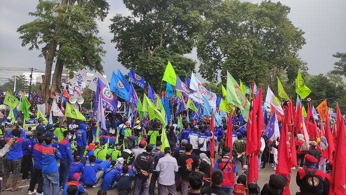 Ribuan Buruh Purwakarta Bakal Demo dan Berangkat ke Bandung. Kawal Keputusan UMK 2024