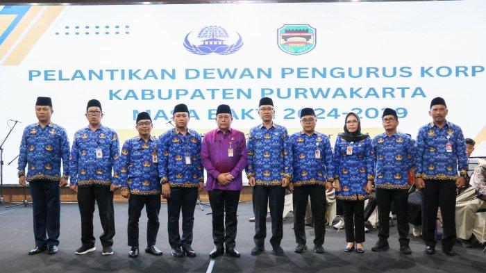 Siap Wujudkan Integritas, Pengurus Korpri Purwakarta Periode 2024-2029 Telah Resmi Dilantik. Cekidot Infonya!